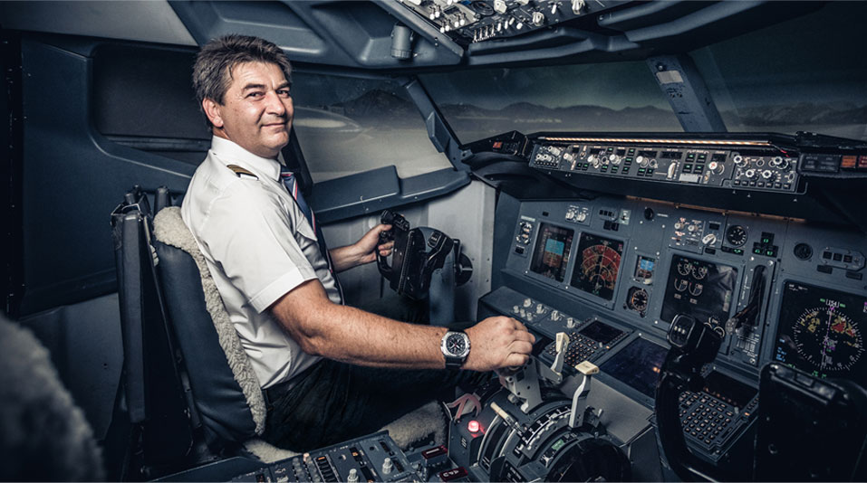 REAL PILOTS USED IN MAKING THIS WATCH